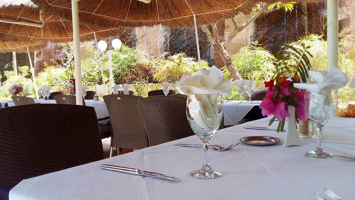 Restaurant la Paillote, Saly, Sénégal